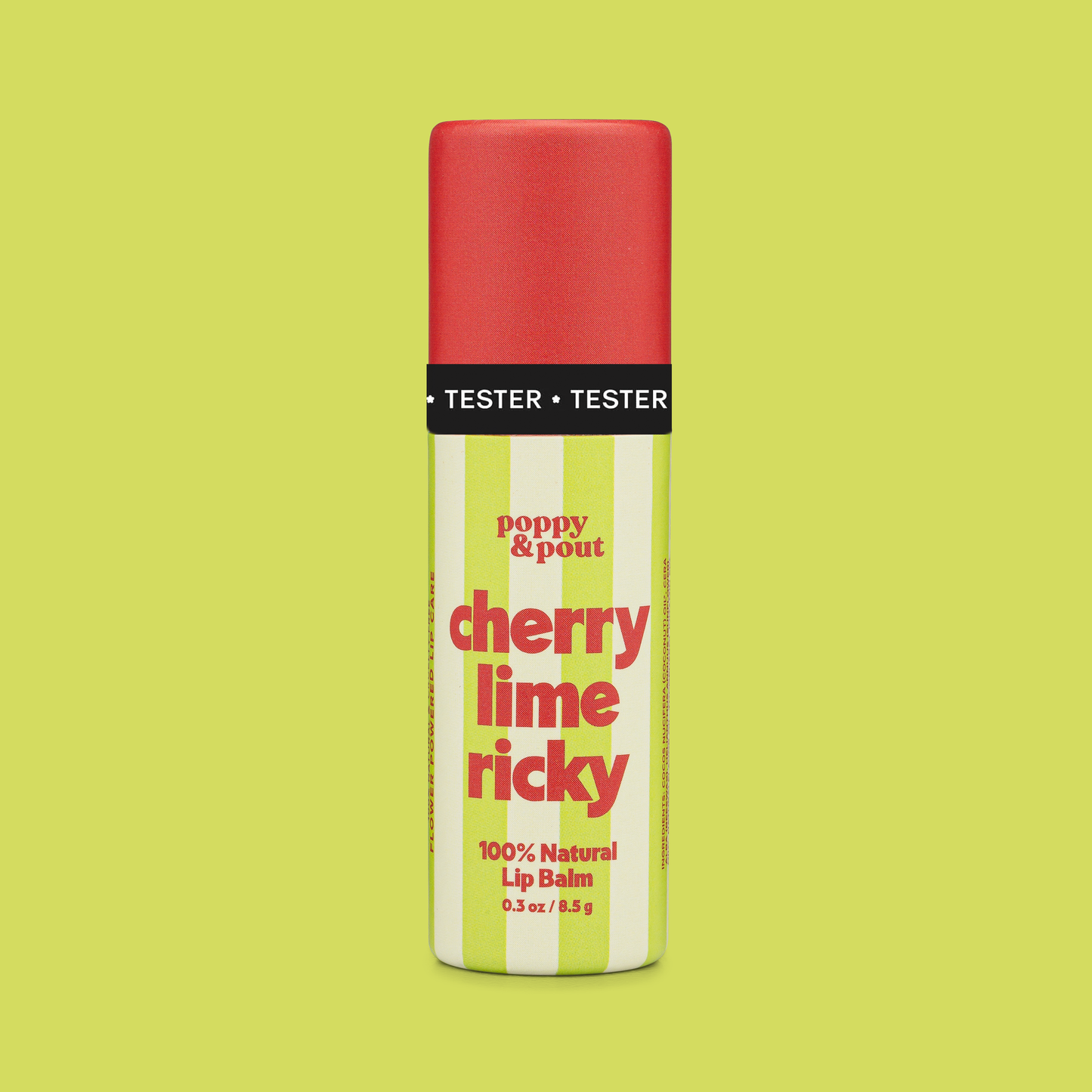 Tester, Lip Balm, Retro Refreshers, Cherry Lime Ricky