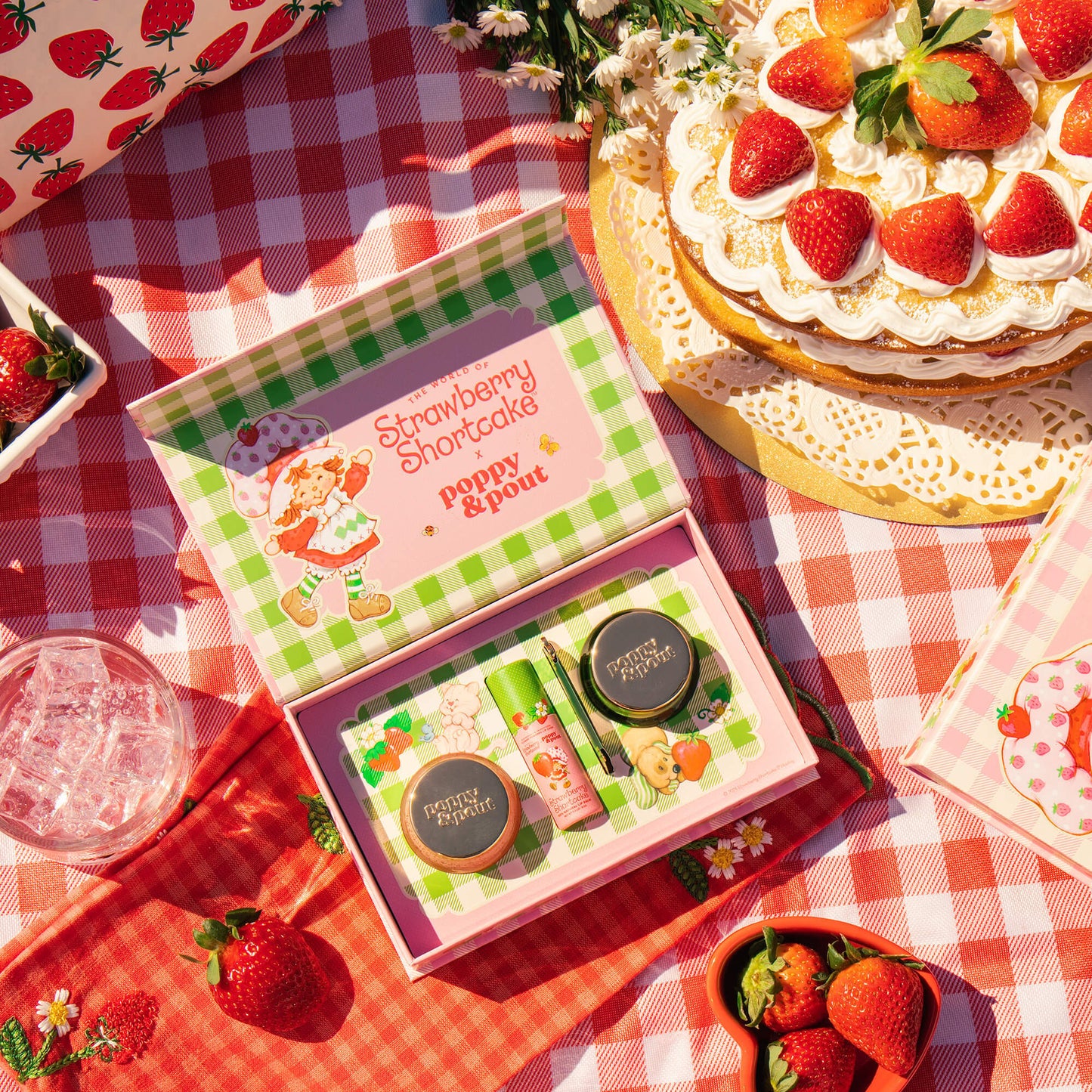 Limited Edition, Lip Care Trio, Strawberry Shortcake