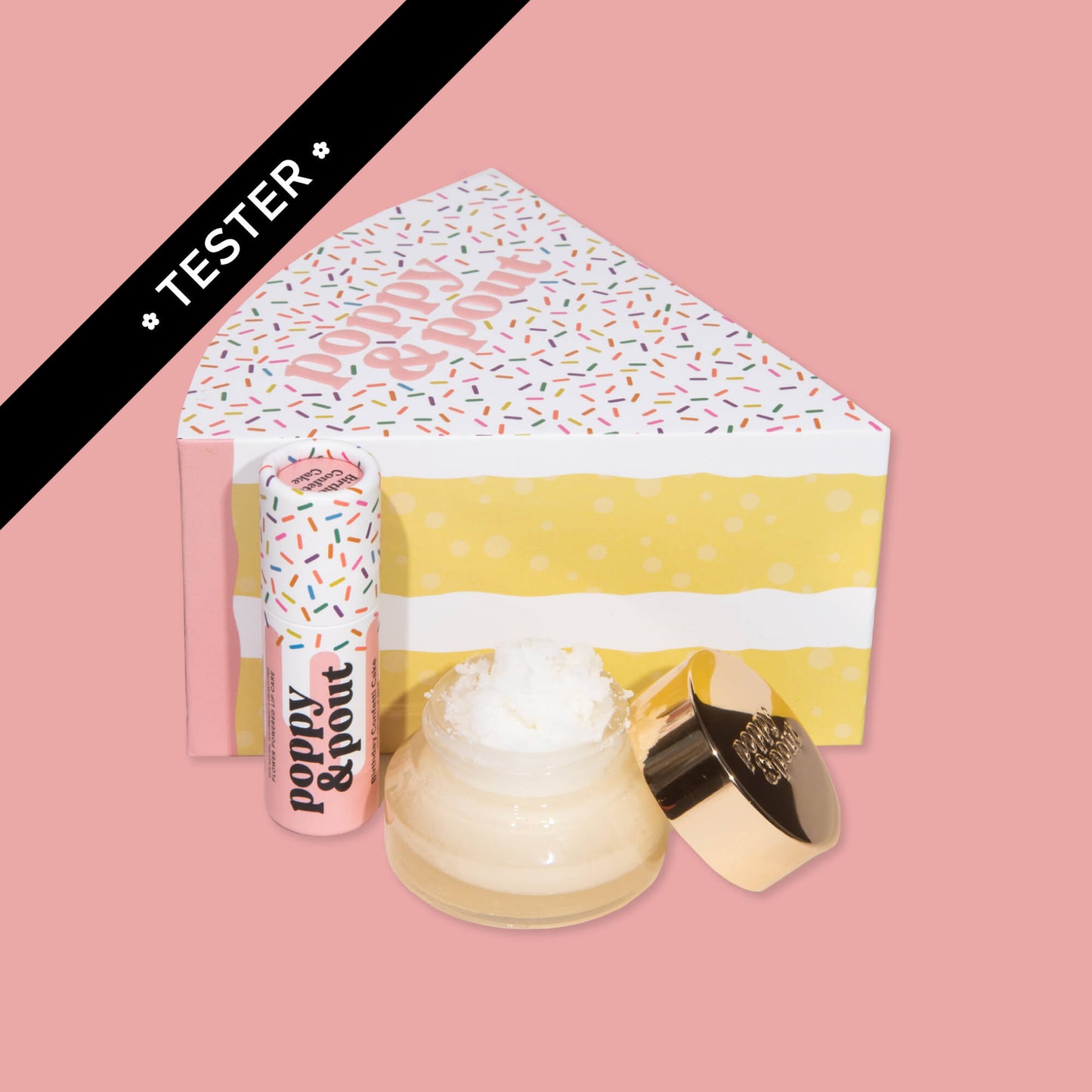 Tester, Lip Care Duo, Birthday Confetti Cake