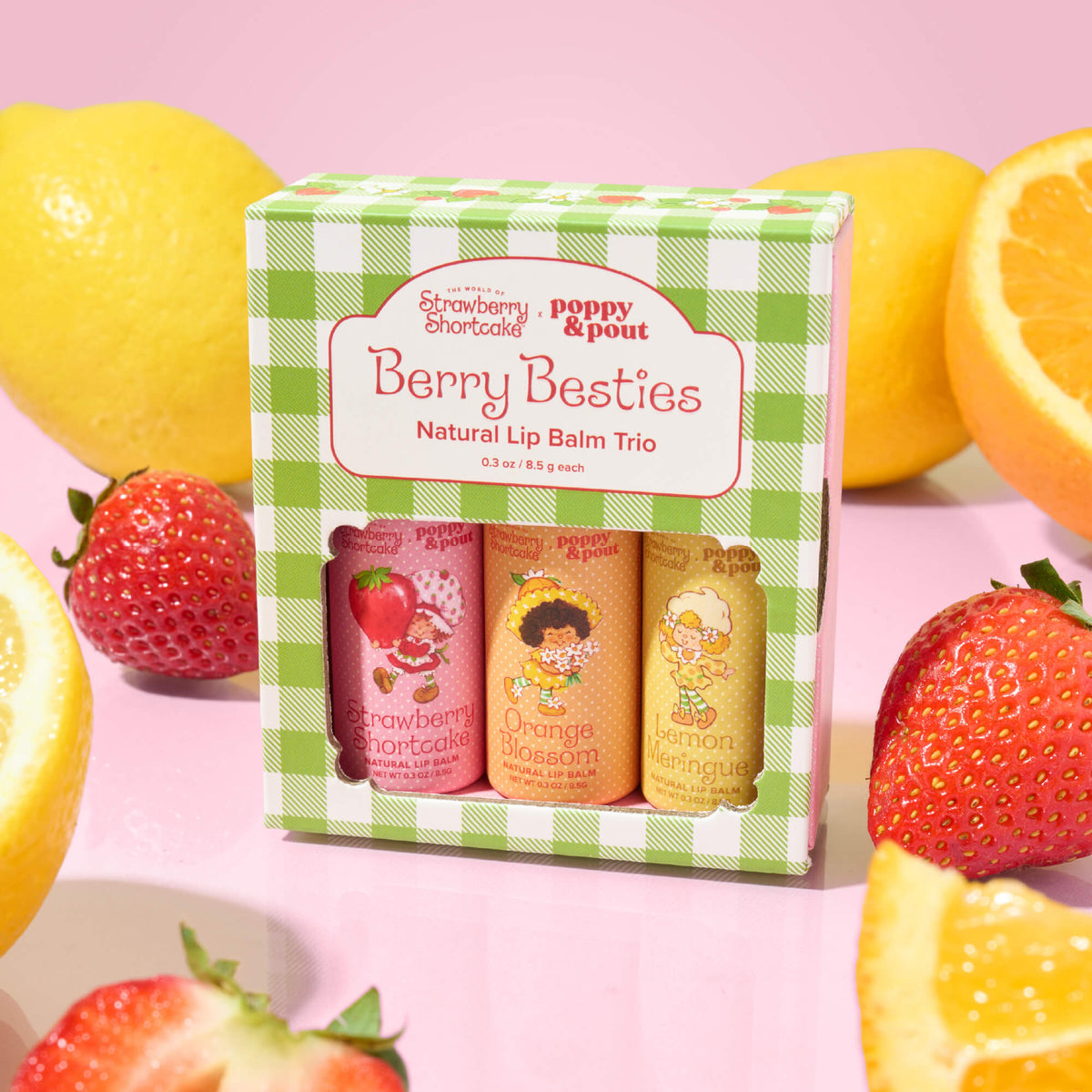 Limited Edition, Gift Set, Lip Balm Trio, Berry Besties