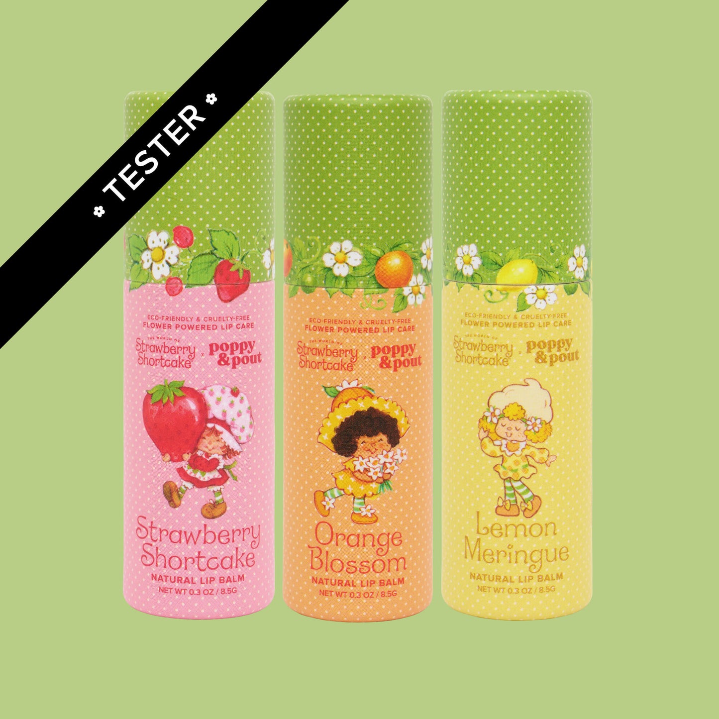 Tester, Limited Edition, Gift Set, Lip Balm Trio, Berry Besties