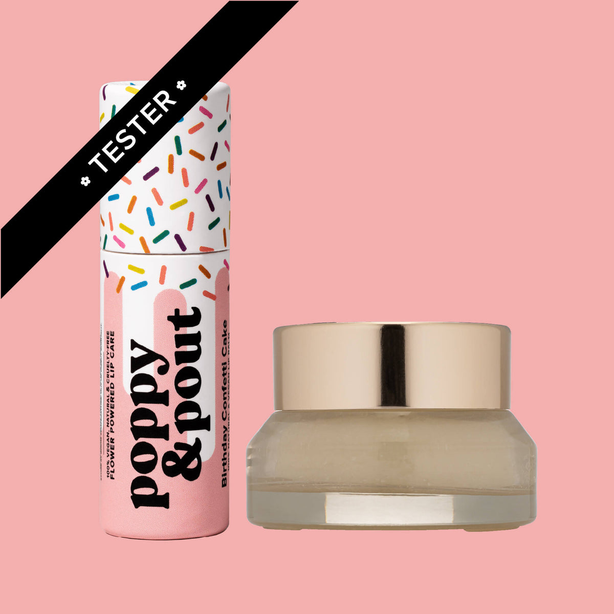 Tester, Lip Care Duo, Birthday Confetti Cake
