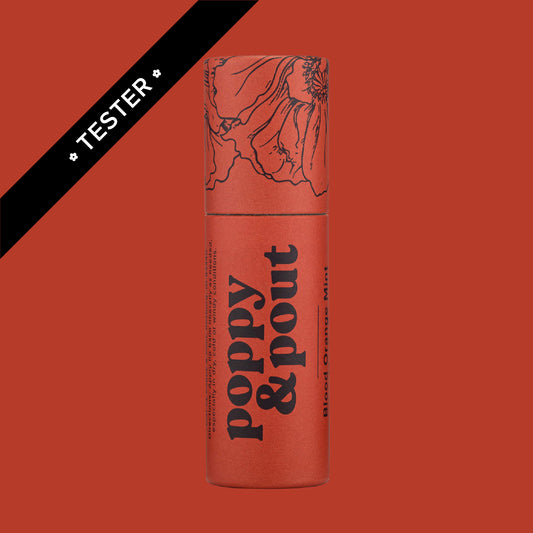 Tester, Lip Balm, Blood Orange Mint