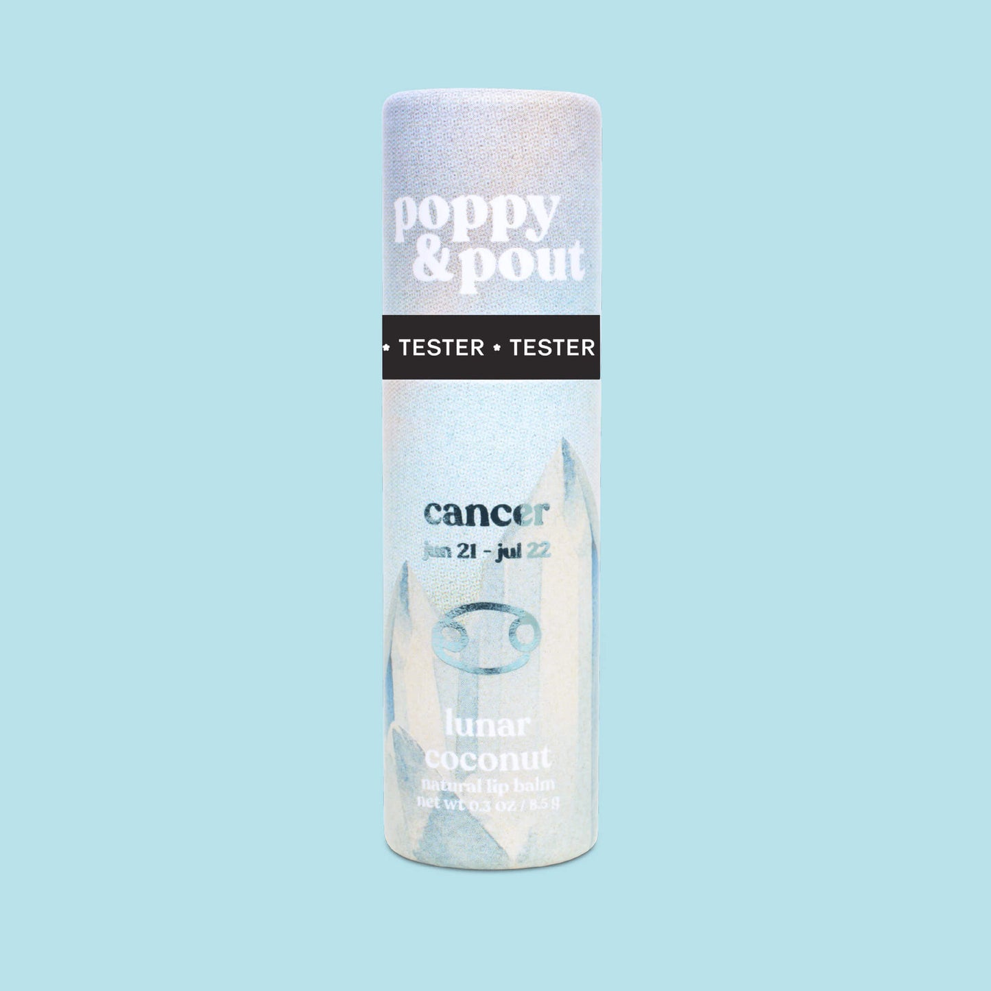 Tester, Lip Balm, Zodiac, Cancer Lunar Coconut