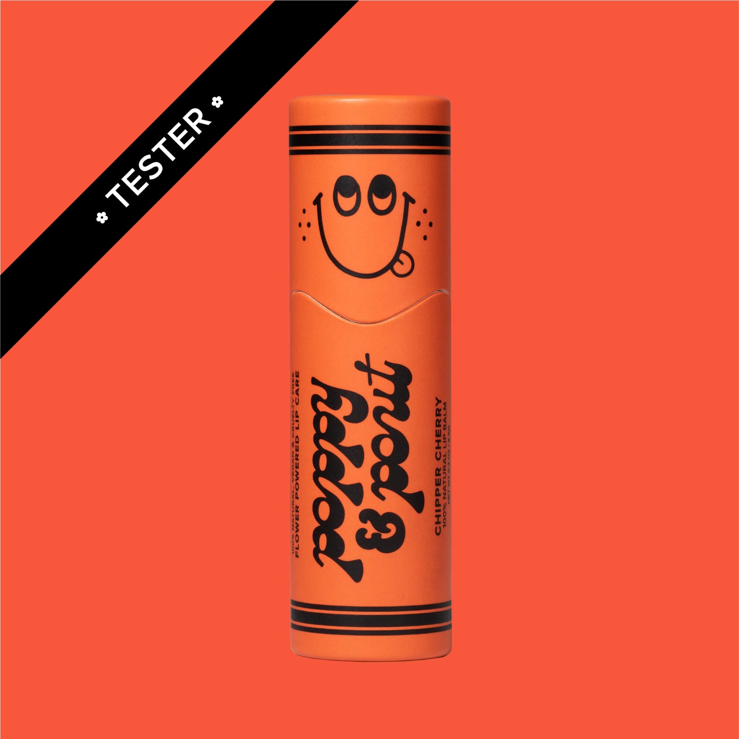Tester, Lip Balm, Lil Poppies, Chipper Cherry