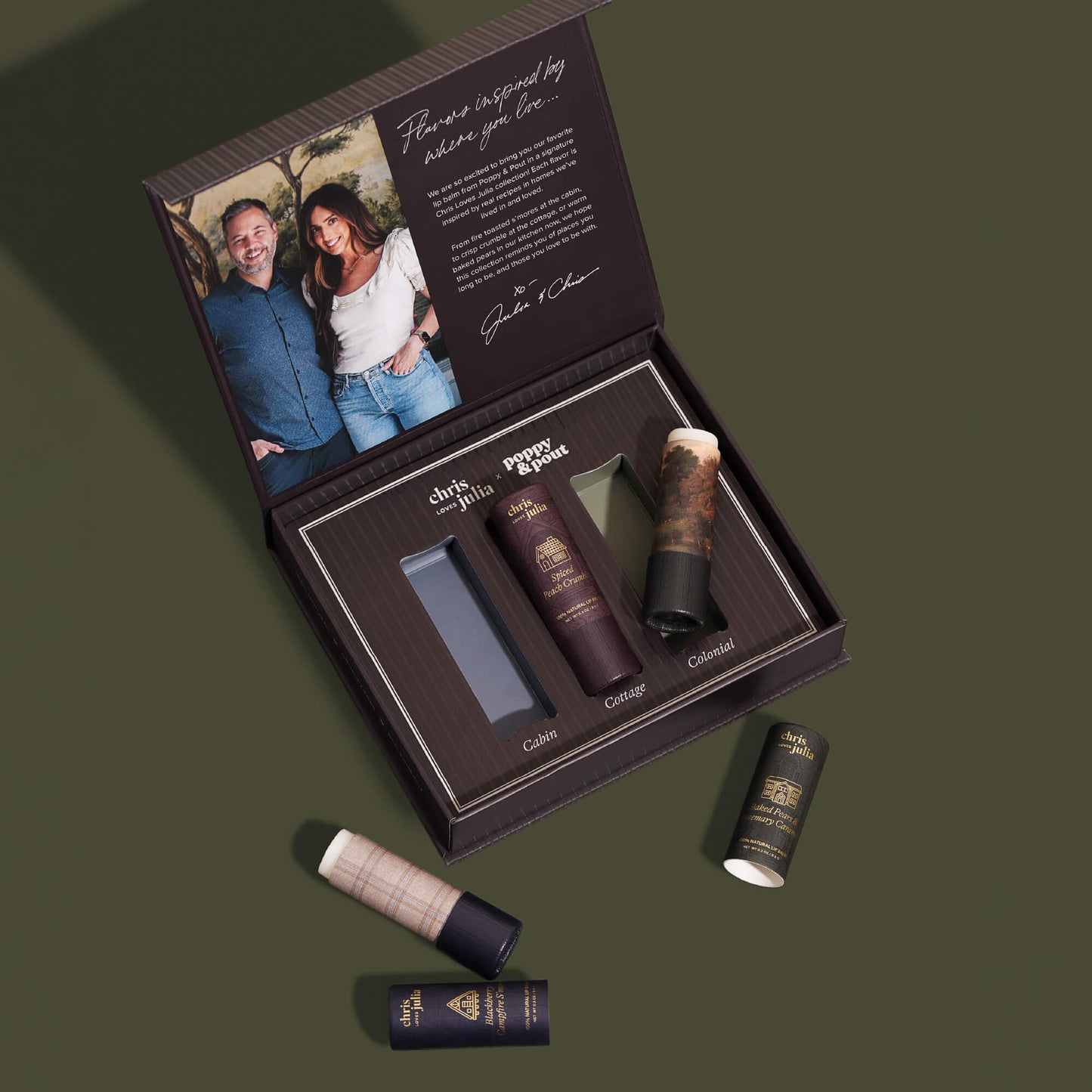 Chris Loves Julia, Lip Balm Gift Set