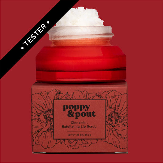Tester, Lip Scrub, Cinnamint