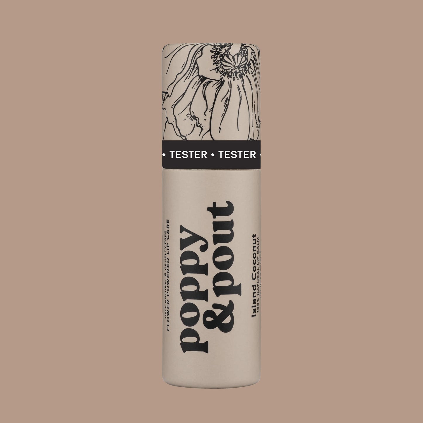 Tester, Lip Balm, Island Coconut
