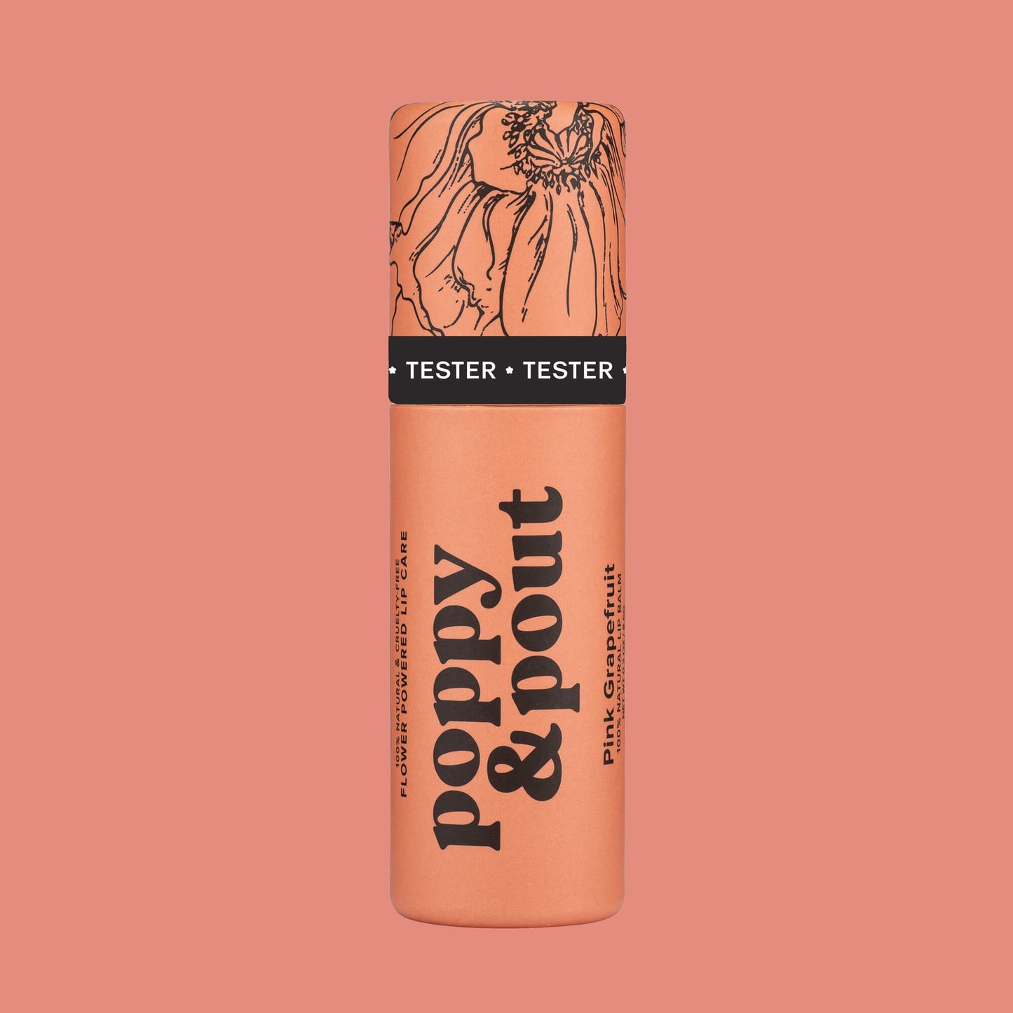 Tester, Lip Balm, Pink Grapefruit