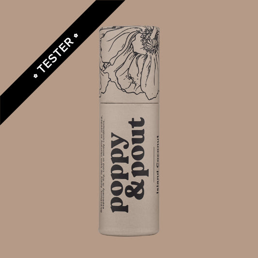 Tester, Lip Balm, Island Coconut