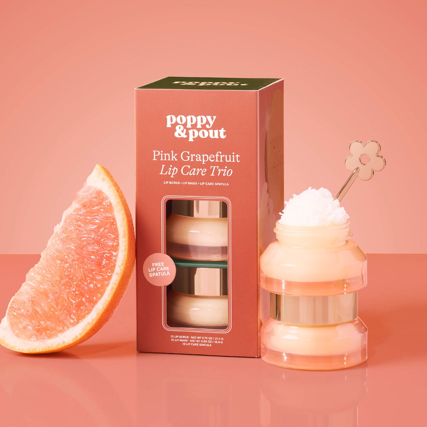 Lip Care Trio, Pink Grapefruit