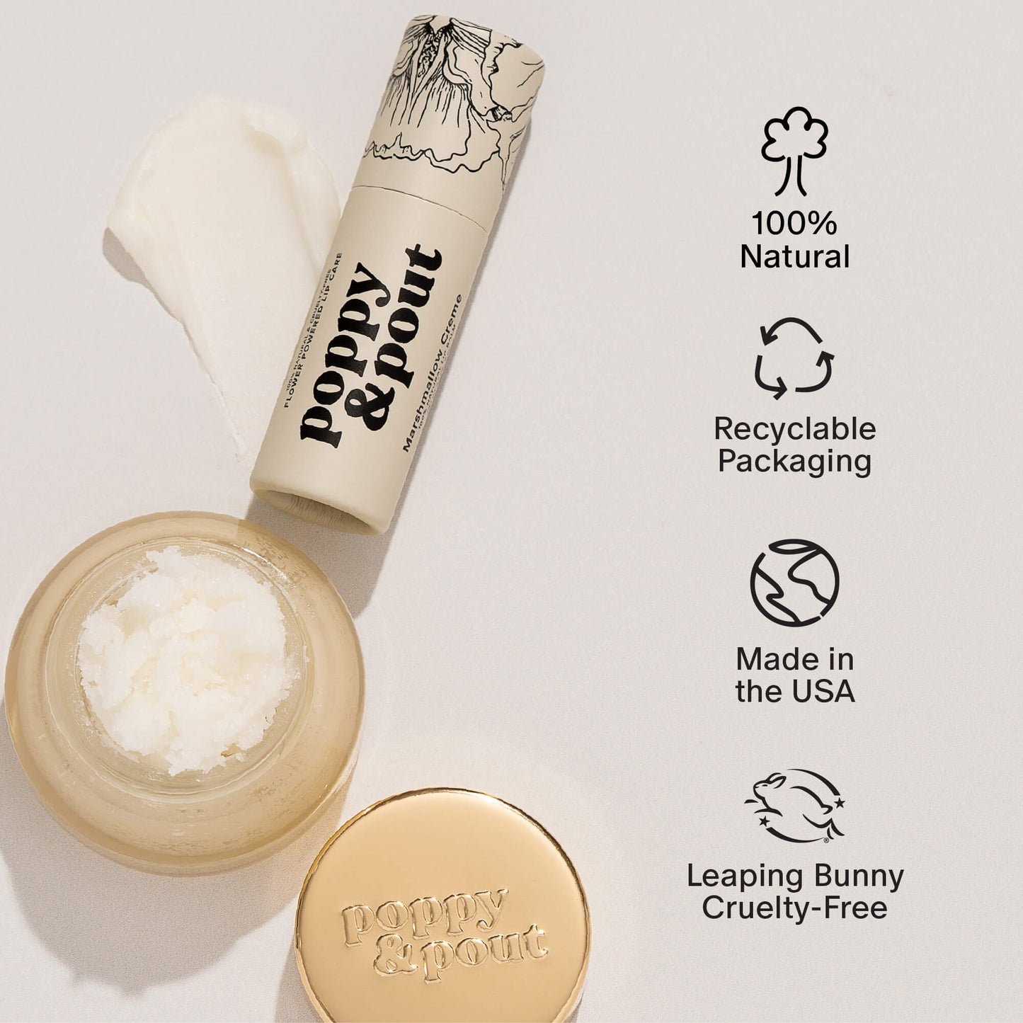 Lip Balm, Marshmallow Creme