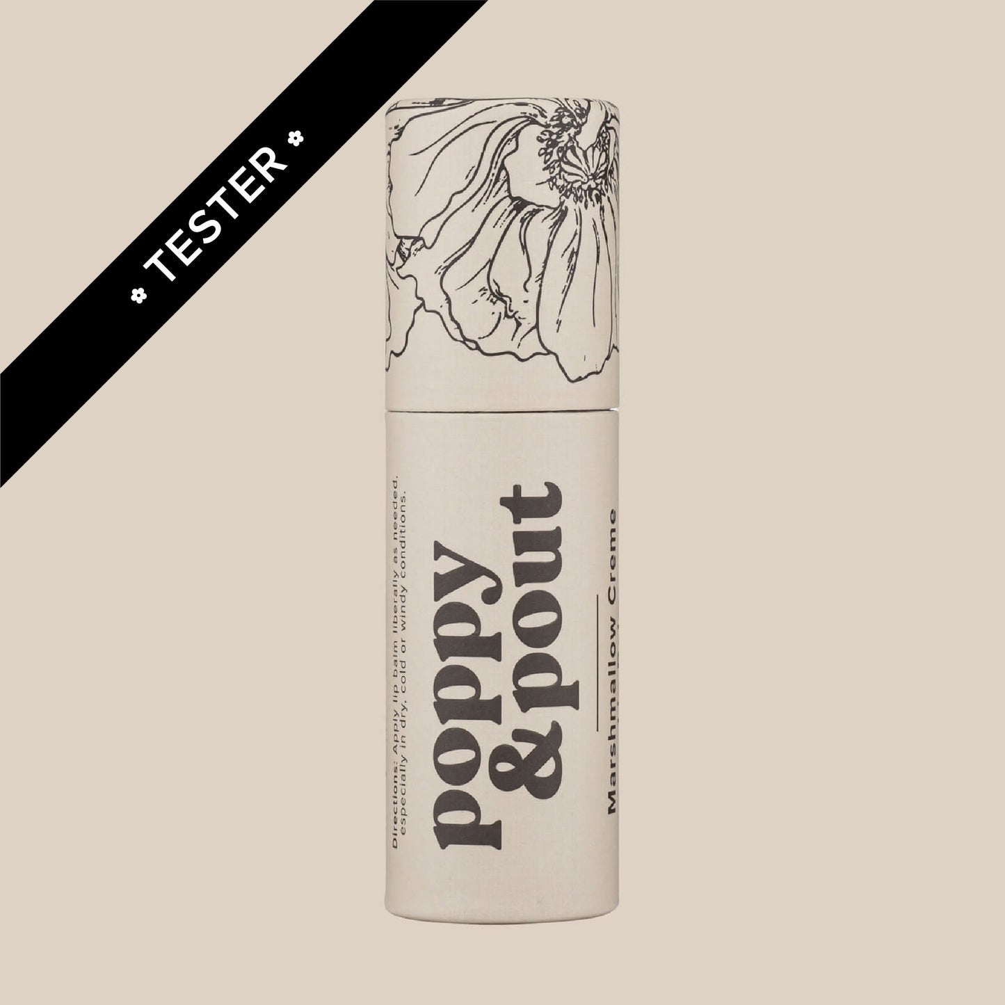Tester, Lip Balm, Marshmallow Creme