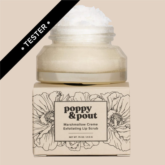 Tester, Lip Scrub, Marshmallow Creme