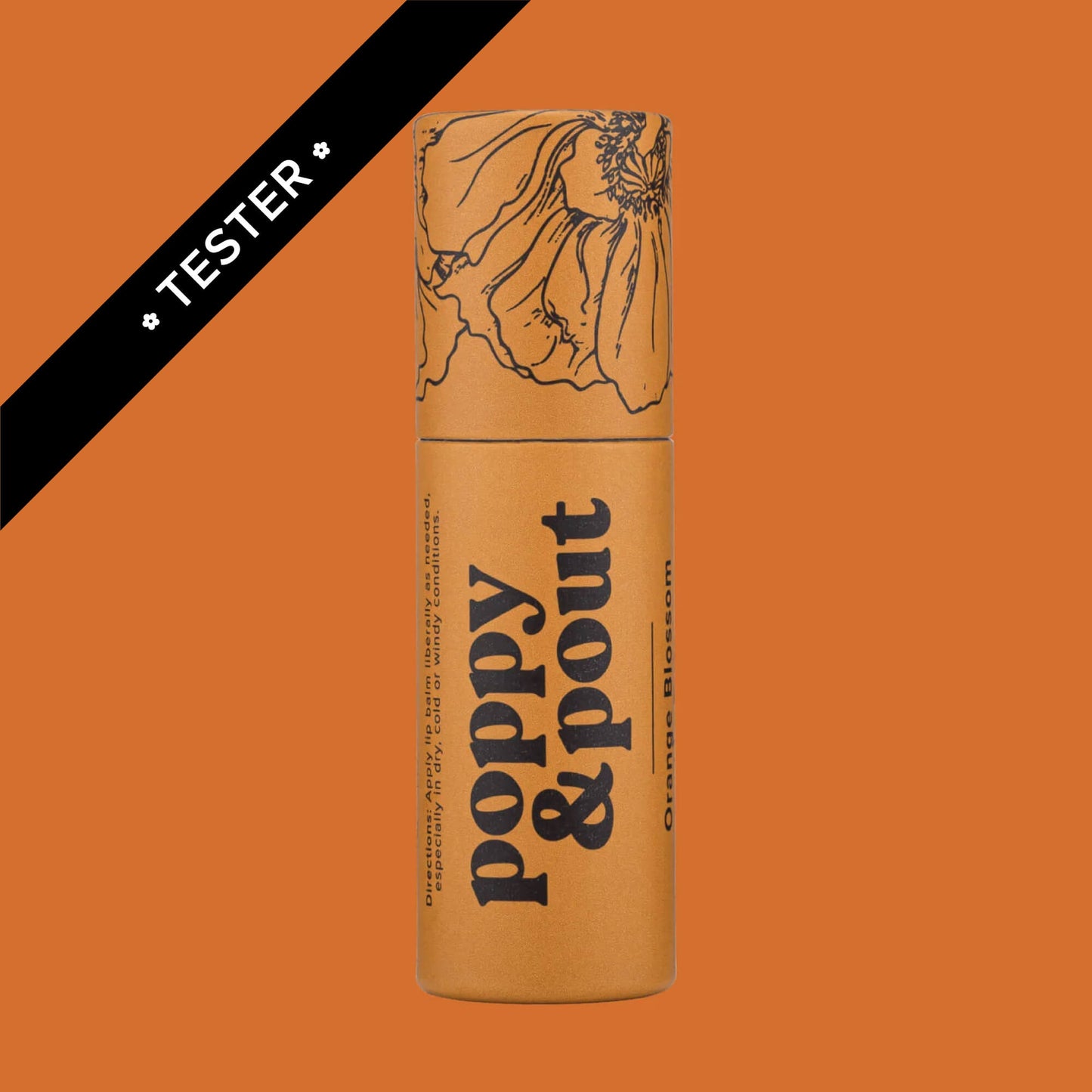 Tester, Lip Balm, Orange Blossom