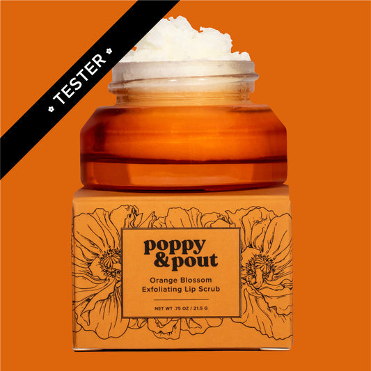 Tester, Lip Scrub, Orange Blossom