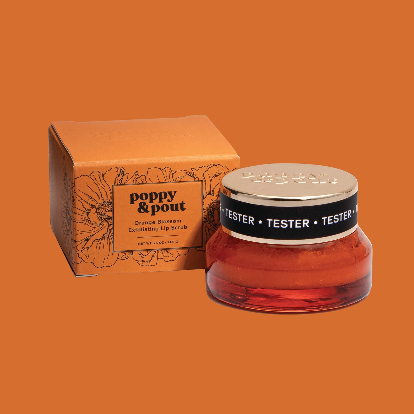 Tester, Lip Scrub, Orange Blossom