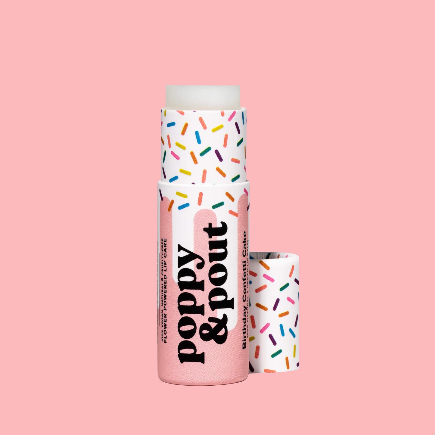 Lip Balm, Birthday Confetti Cake, Pink