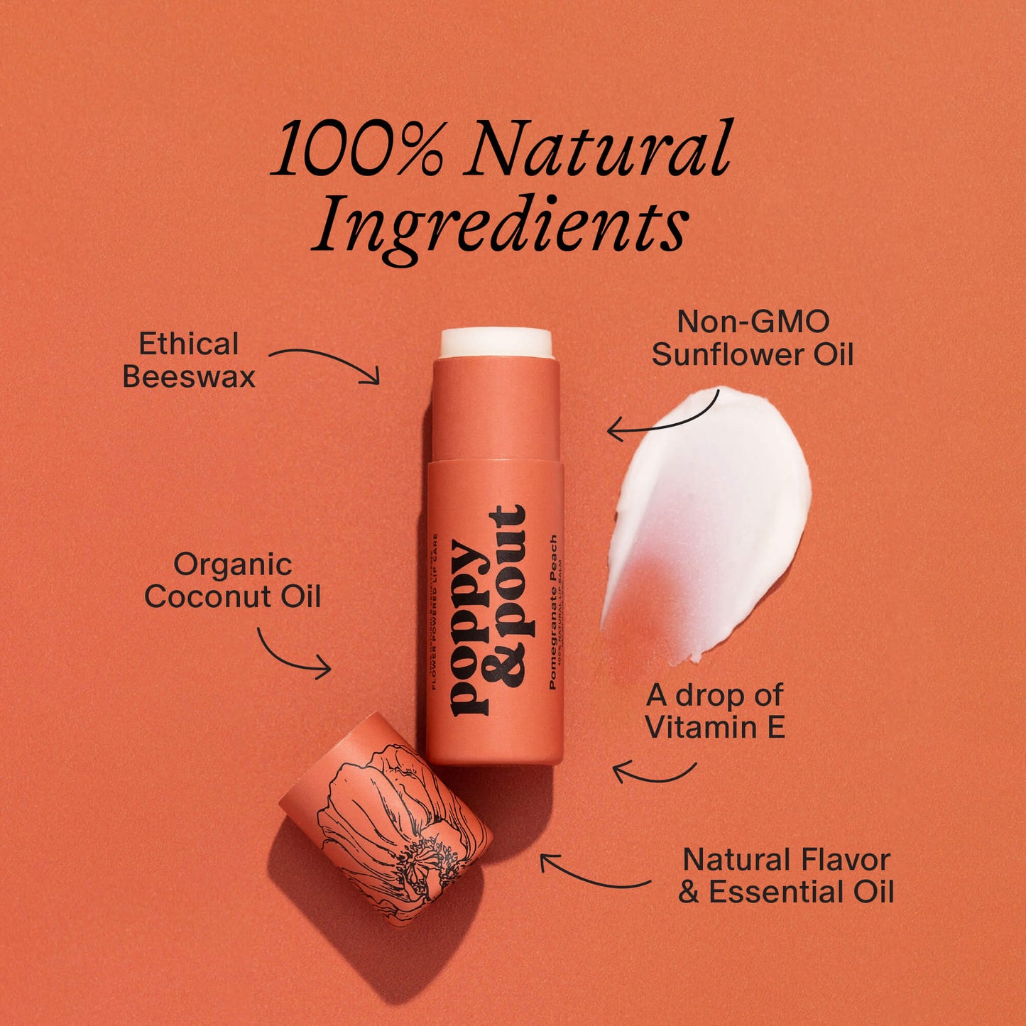 Lip Care Duo, Pomegranate Peach