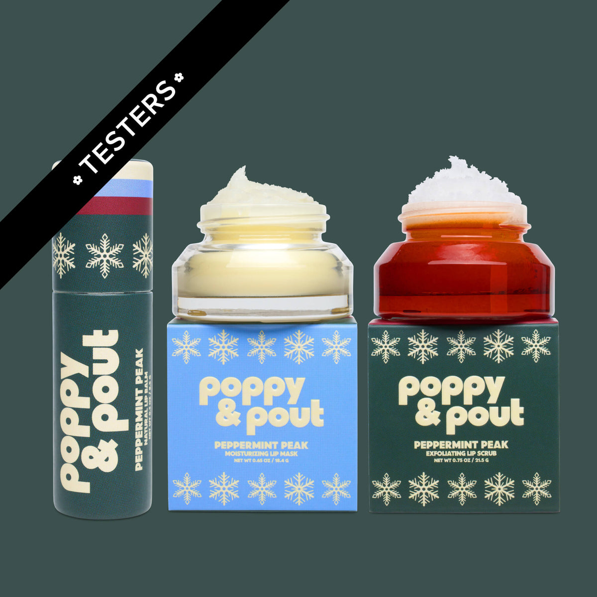 Tester, Limited Edition, Puffer Bag Gift Set, Retro Ski, Peppermint Peak