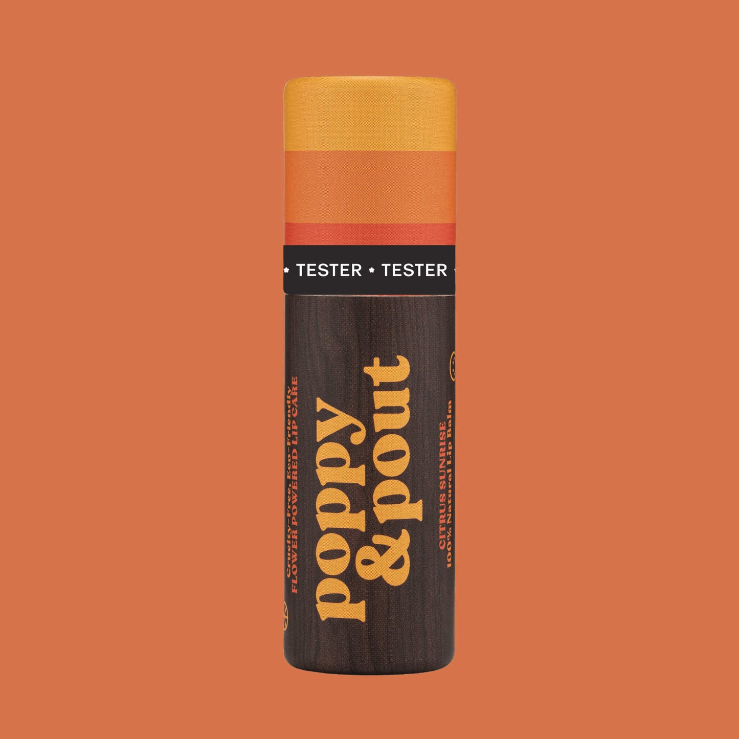 Tester, Lip Balm, Retro Surf, Citrus Sunrise