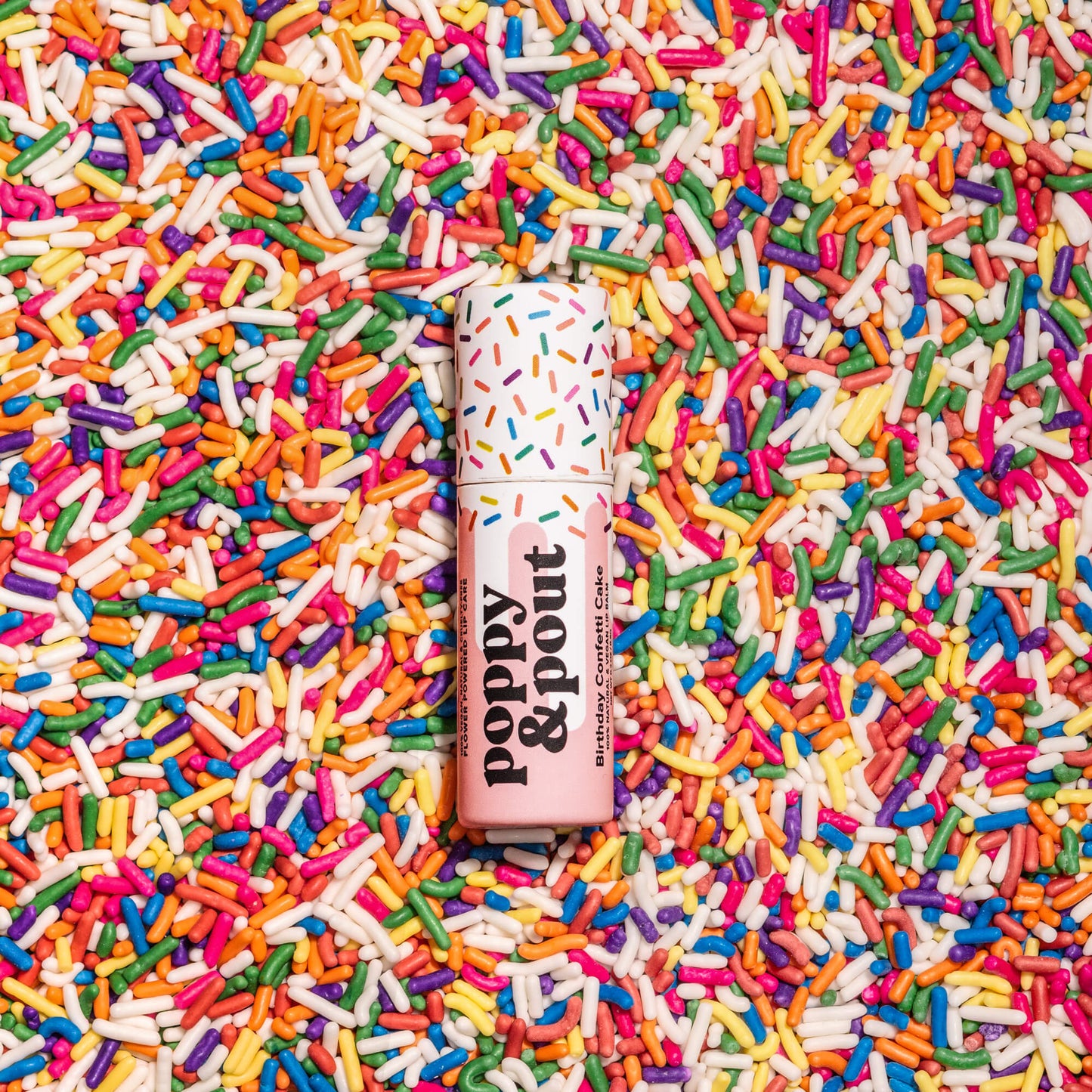Lip Balm, Birthday Confetti Cake, Pink