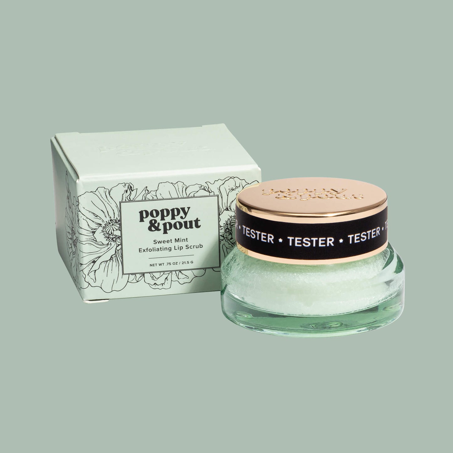 Tester, Lip Scrub, Sweet Mint