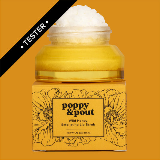 Tester, Lip Scrub, Wild Honey