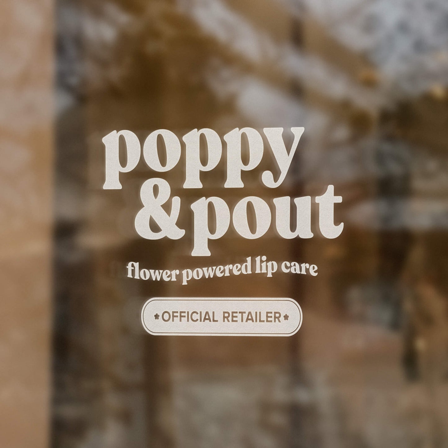 Retailer Sign, Official Retailer, Window Cling