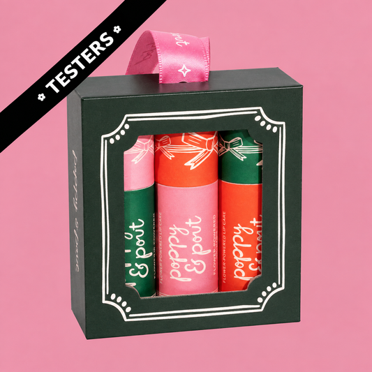 Tester, Limited Edition, Lip Balm Trio, Holiday, Ornament
