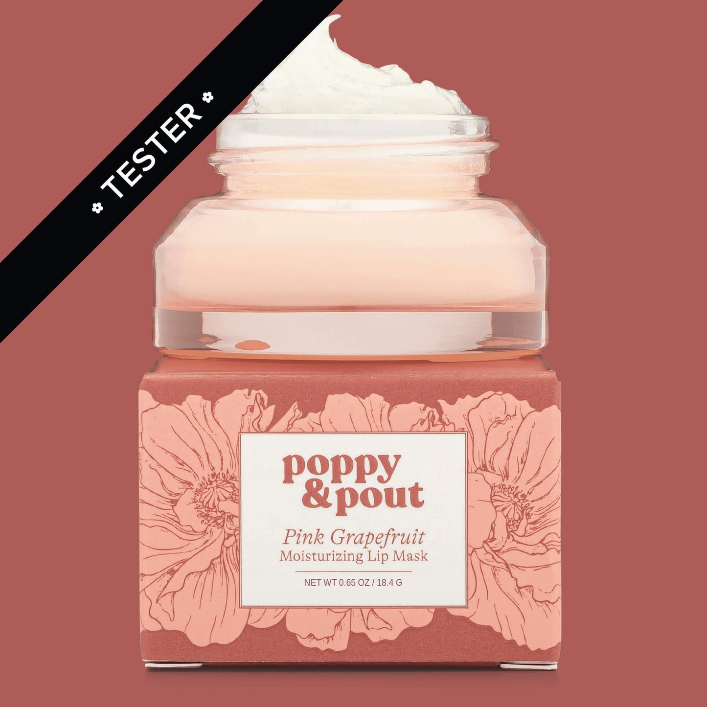 Tester, Lip Mask, Pink Grapefruit