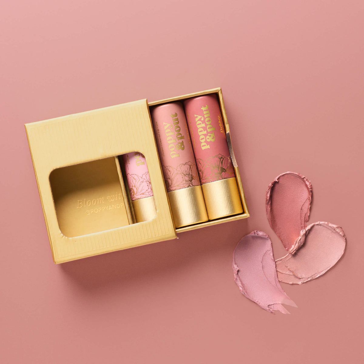 Gift Set, Lip Tint Trio, Bare & Beautiful