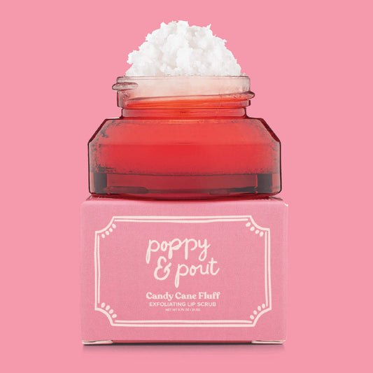Limited Edition, Lip Scrub, Holiday, Candy Cane Fluff