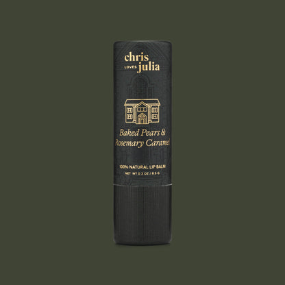 Lip Balm, Chris Loves Julia, Baked Pears & Rosemary Caramel