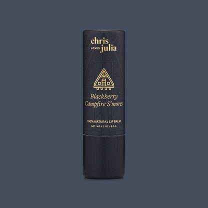 Lip Balm, Chris Loves Julia, Blackberry Campfire S'mores