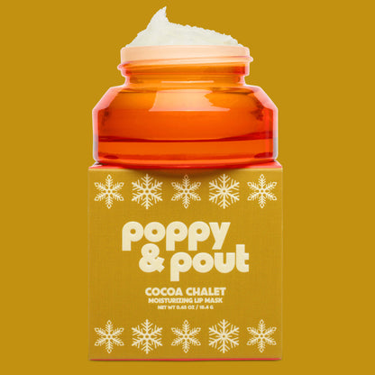 Lip Mask, Retro Ski, Cocoa Chalet, Limited Edition