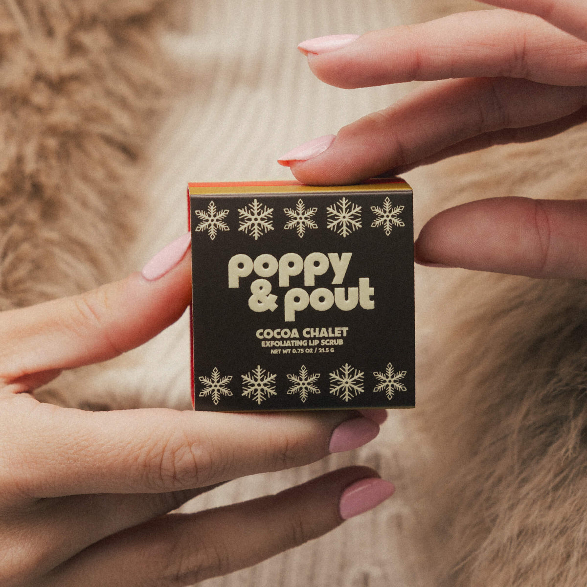 Lip Scrub, Retro Ski, Cocoa Chalet, Limited Edition
