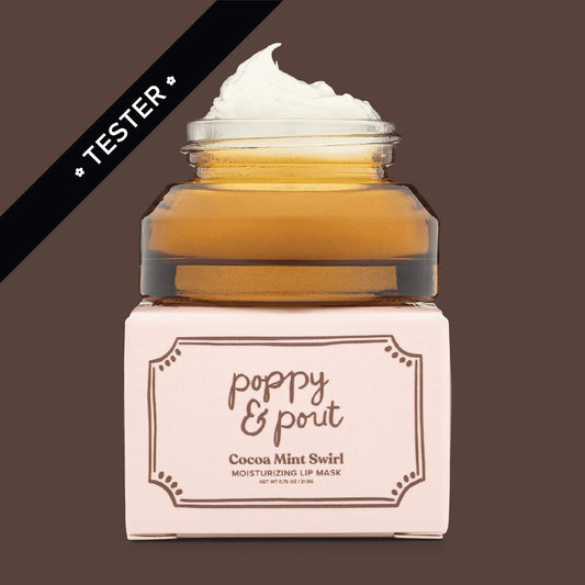 Tester, Limited Edition, Lip Mask, Holiday, Cocoa Mint Swirl