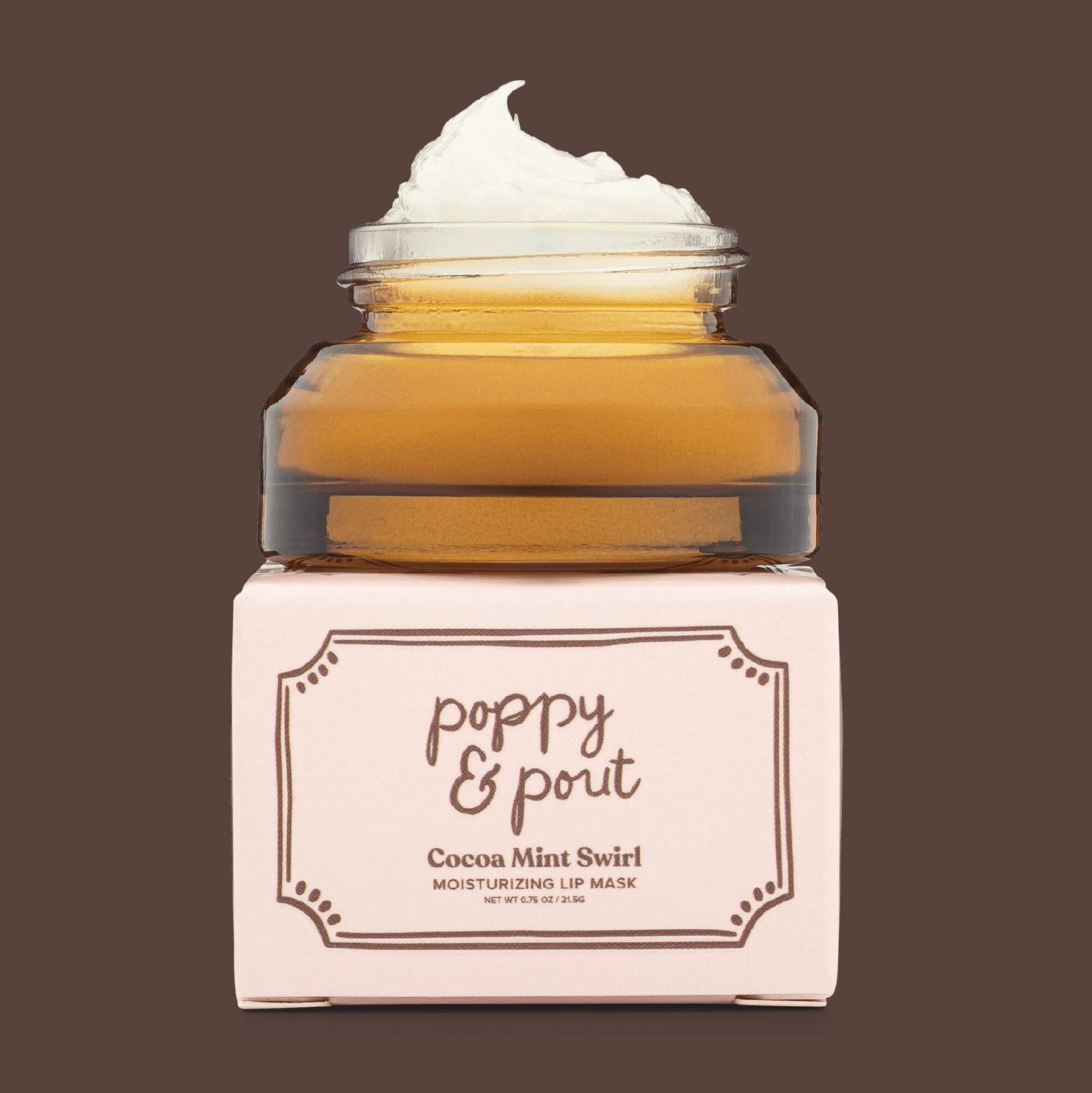 Limited Edition, Lip Mask, Holiday, Cocoa Mint Swirl