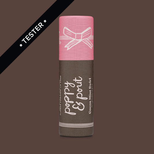 Tester, Limited Edition, Lip Balm, Holiday, Cocoa Mint Swirl