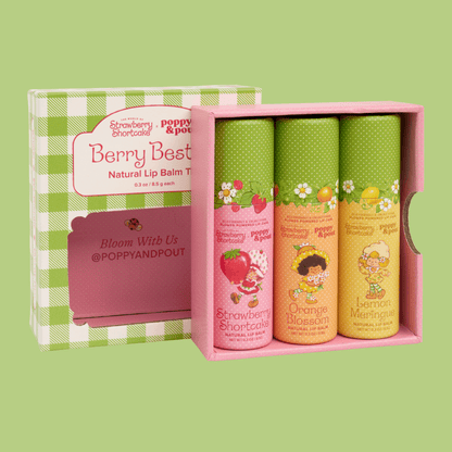 Limited Edition, Gift Set, Lip Balm Trio, Berry Besties
