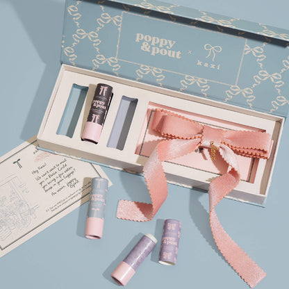 Gift Set, Lip Balm Trio, Coquette