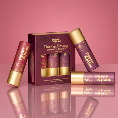 Gift Set, Lip Tint Trio, Dark & Dreamy