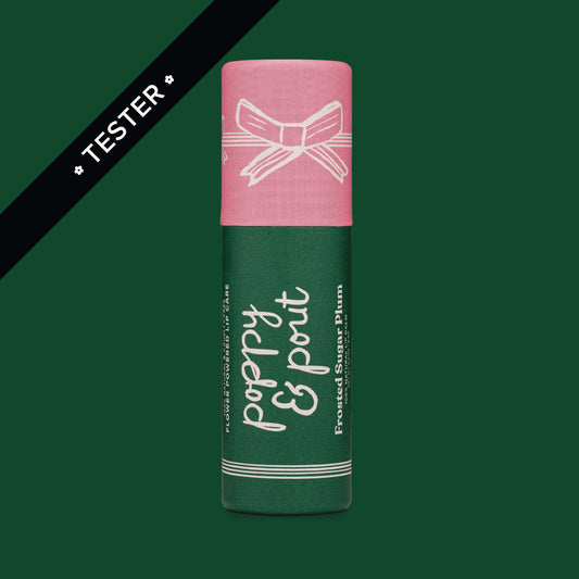 Tester, Limited Edition, Lip Balm, Holiday, Frosted Sugar Plum