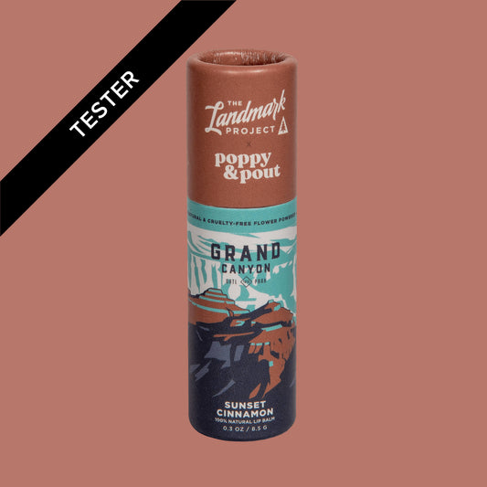 Tester, The Landmark Project, Lip Balm, Grand Canyon Sunset Cinnamon