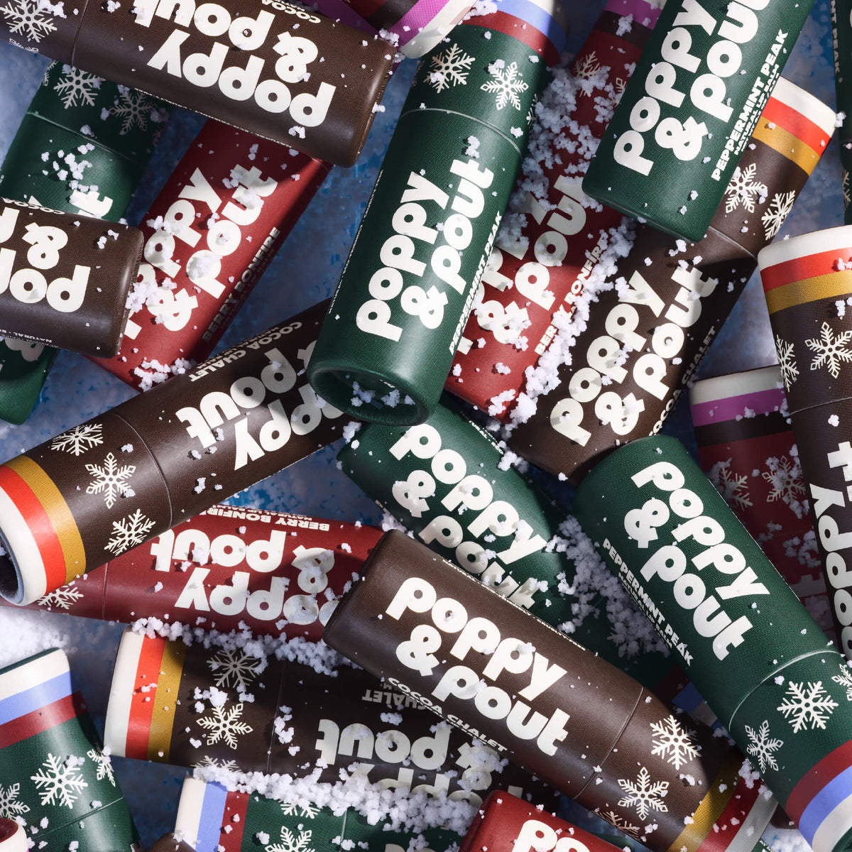 Lip Balm Trio Ornament, Retro Ski, Limited Edition