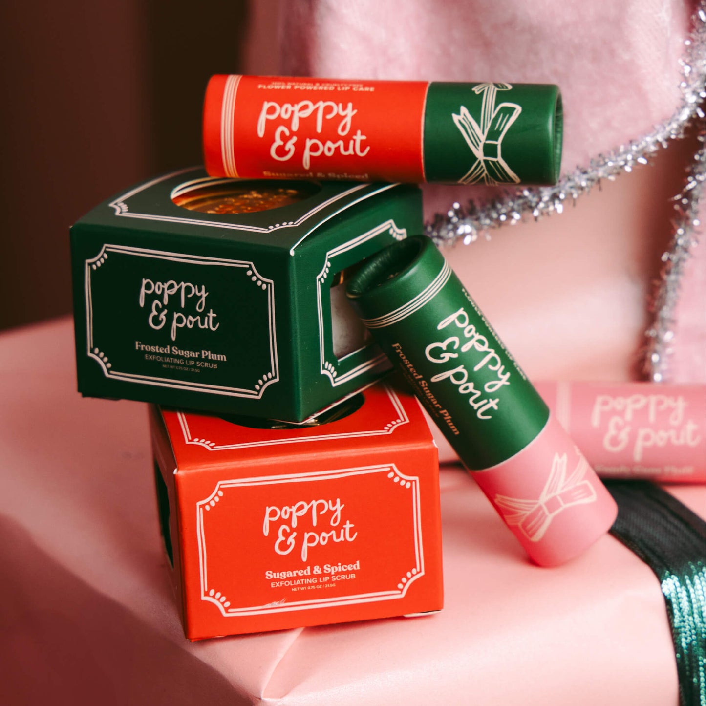 Limited Edition, Lip Scrub, Holiday, Sugar & Spiced