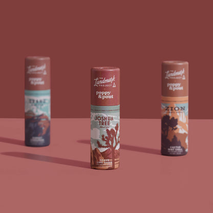 Gift Set, The Landmark Project, Lip Balm Trio, Desert