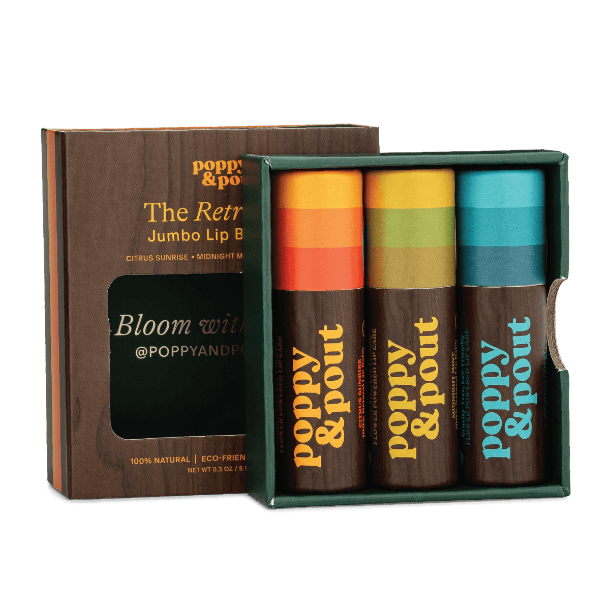 Gift Set, Lip Balm Trio, Retro Surf