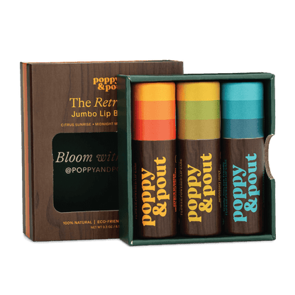 Gift Set, Lip Balm Trio, Retro Surf